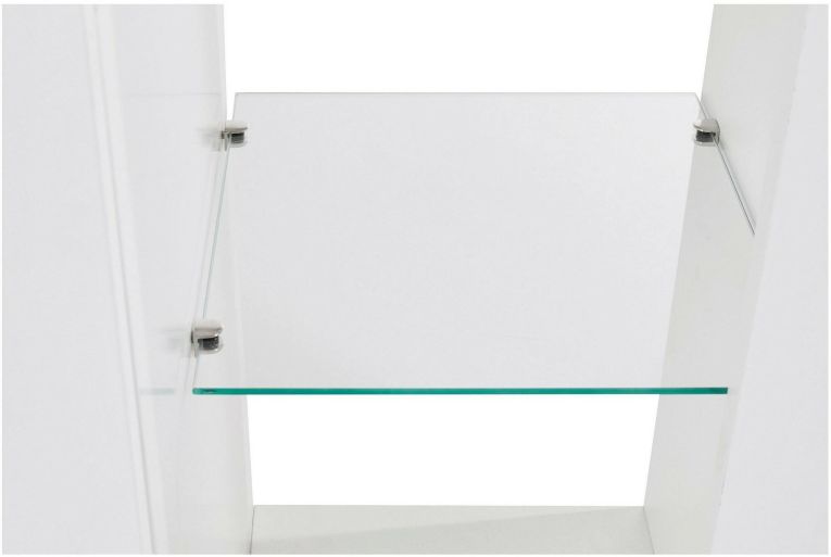 Credenza bianca 200x40x80h cm 3 ante - Andaleiv