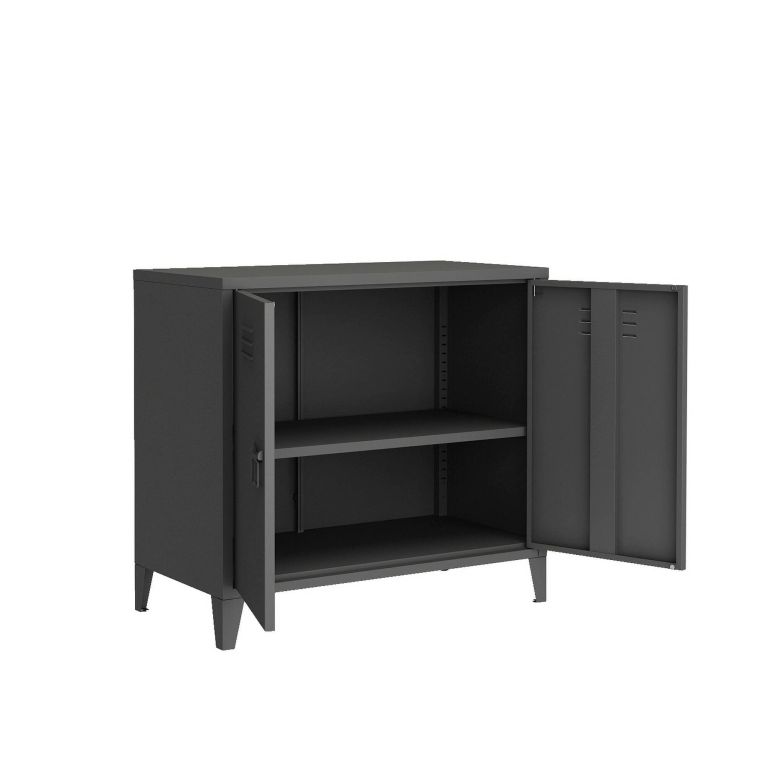 Credenza Conco, 80x40 h73 cm, Ardesia