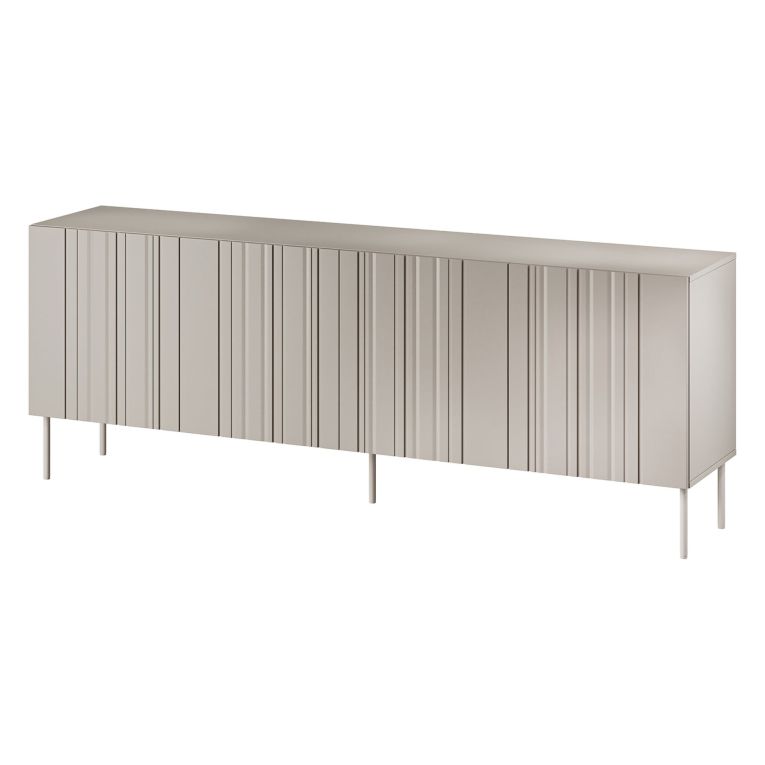Credenza Gerace, 201x42 h75 cm, Beige