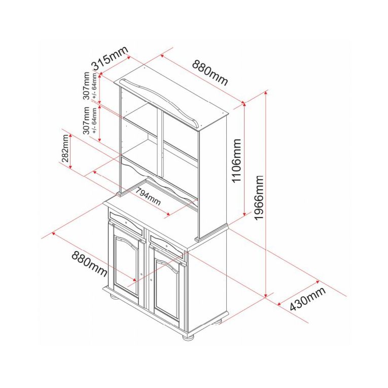 Credenza Marrone Quercia un Cassetto 2 Ripiani 88x32x198h cm, Apertura Battente, Scorrevole - Quadri