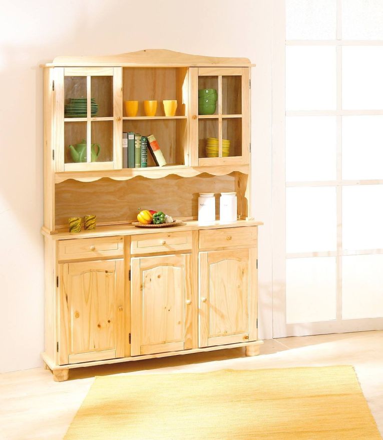 Credenza Marrone Rovere 3 Cassetti 6 Ripiani 130x32x198h cm, 12 Vani - Presezzo