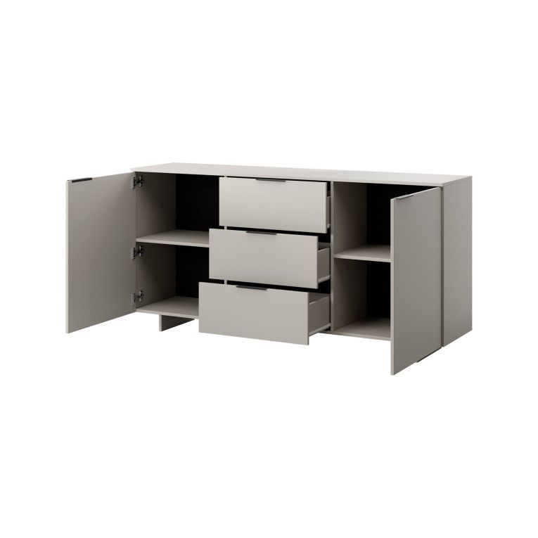 Credenza Neive, 180x42 h90 cm, Beige