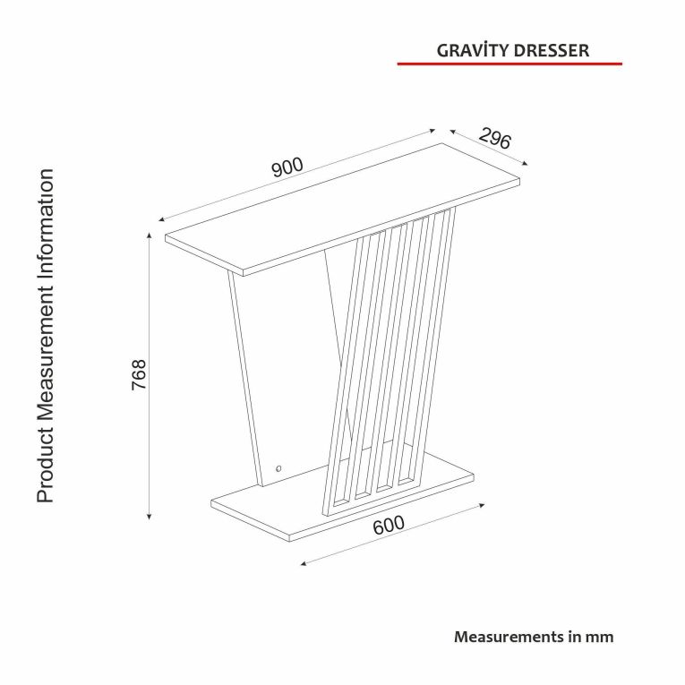 Credenza nera e oro 90x29x76h cm moderna - Cempaka