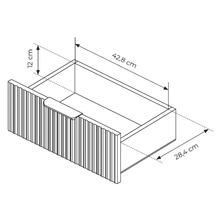 Credenza Nero 3 Cassetti 2 Ripiani 163x38x81h cm, Apertura Battente, Scorrevole - Halilala