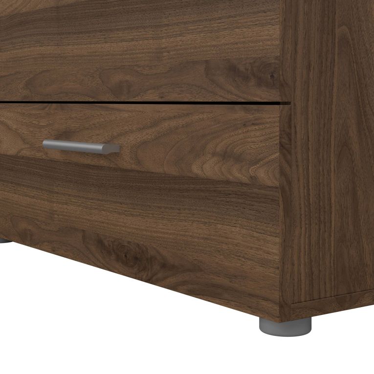 Credenza noce 140x40x81h cm 8 cassetti - Phethai