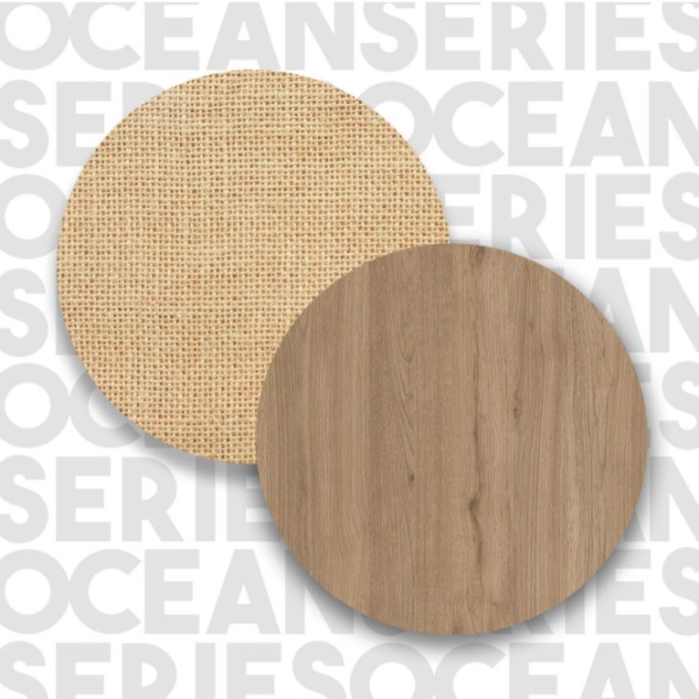 Credenza noce e quercia 160x44x74h cm 2 ante - Anterivo