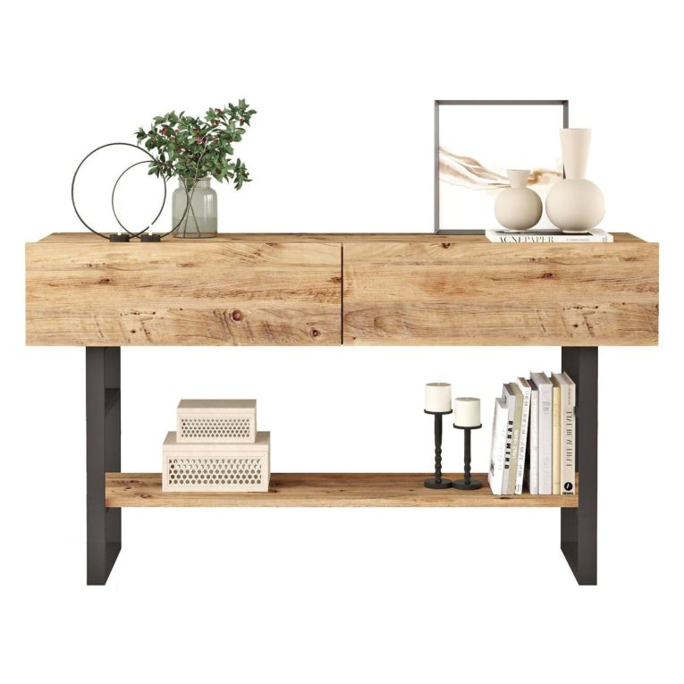 Credenza quercia 138x43x75h cm 2 ante - Allein