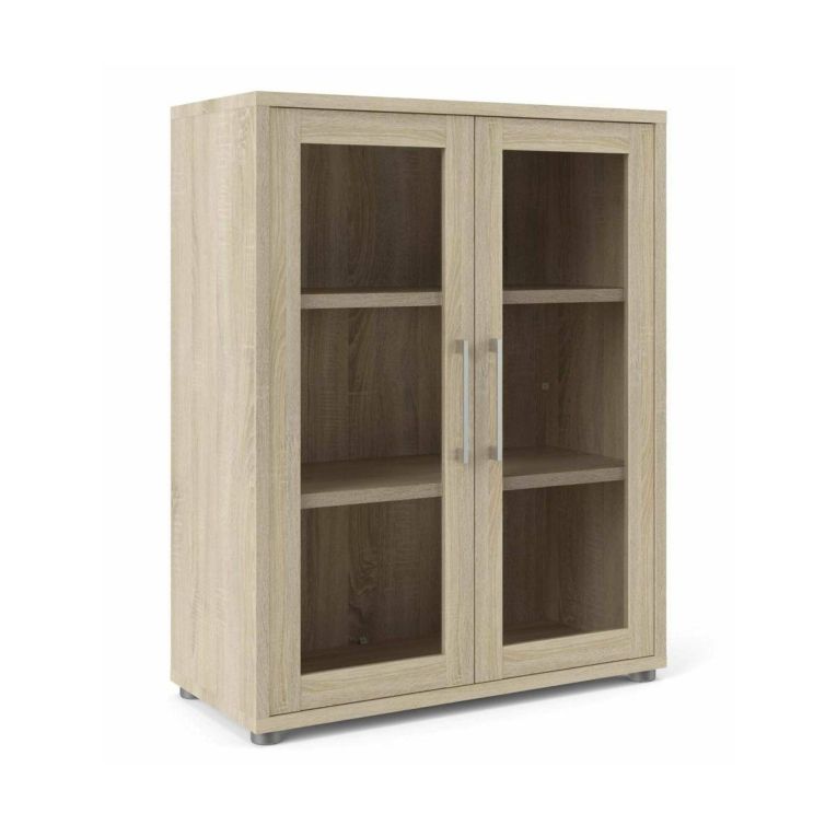 Credenza quercia 89x40x113h cm 2 ante - Ampezzo