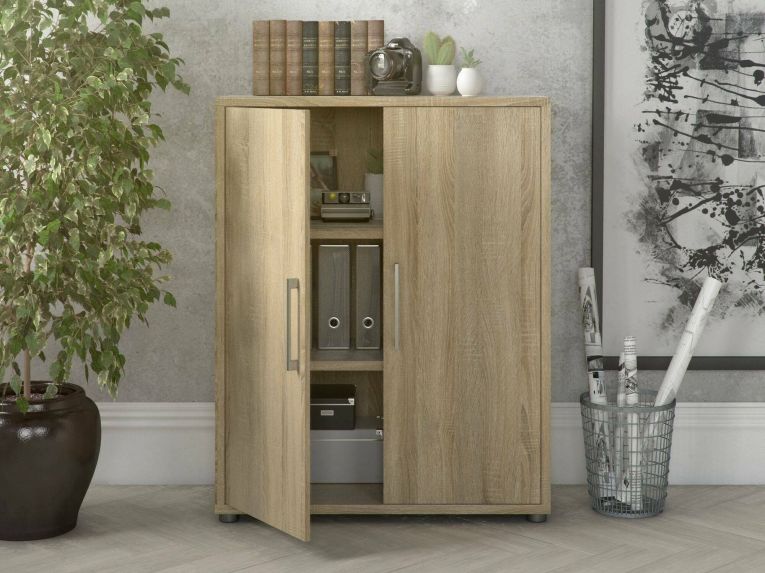 Credenza quercia 89x40x113h cm 2 ante - Warszawa