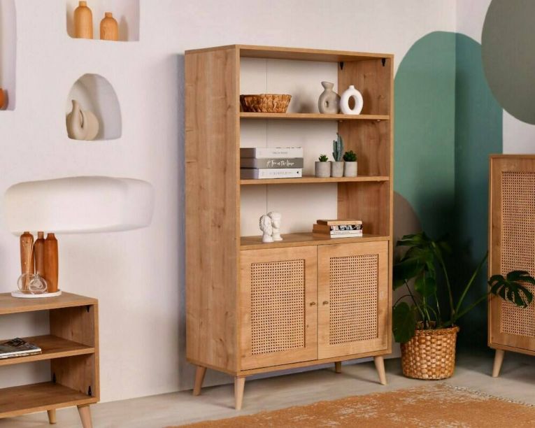 Credenza quercia 90x40x110h cm 2 ante - Skopje