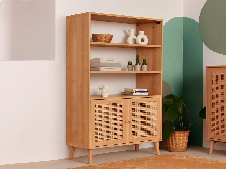 Credenza quercia 90x40x110h cm 2 ante - Skopje