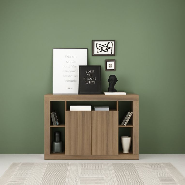 Credenza rovere 134x42x102h cm 2 ante - Angelie