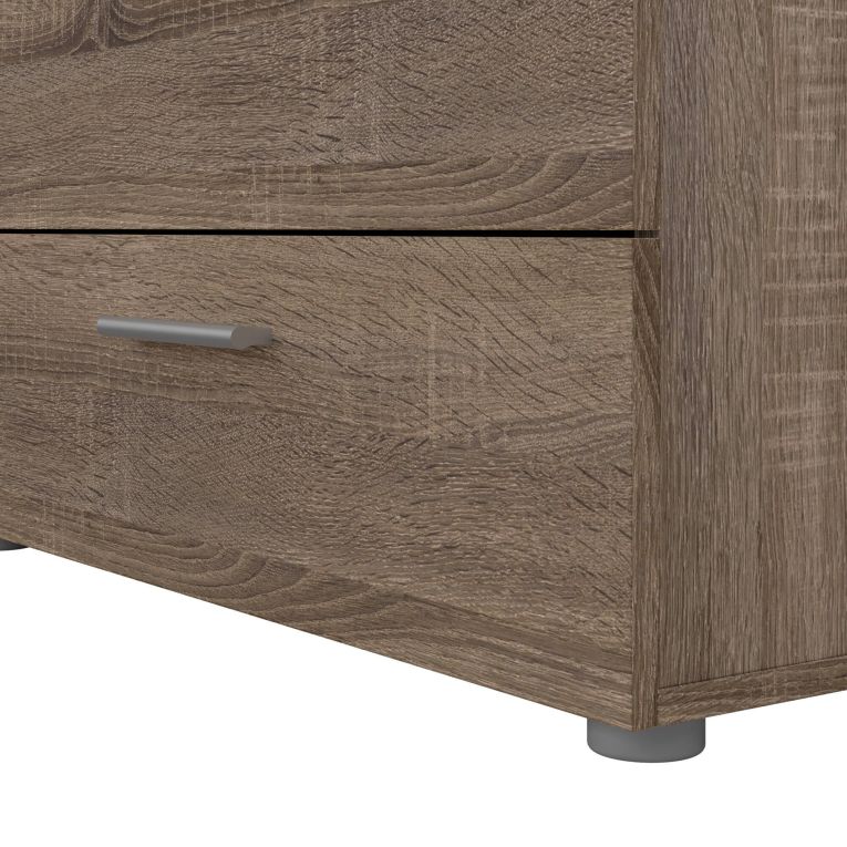 Credenza rovere 140x40x81h cm 8 cassetti - Phethai
