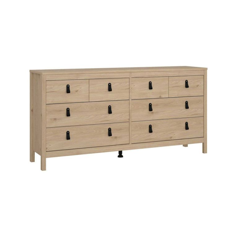 Credenza rovere 159x38x79h cm 8 cassetti - Kovsova