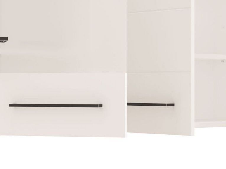 Cucina Bianco Marrone Rovere Con cassetto e Ante, Elettrodomestici non inclusi - Colombo