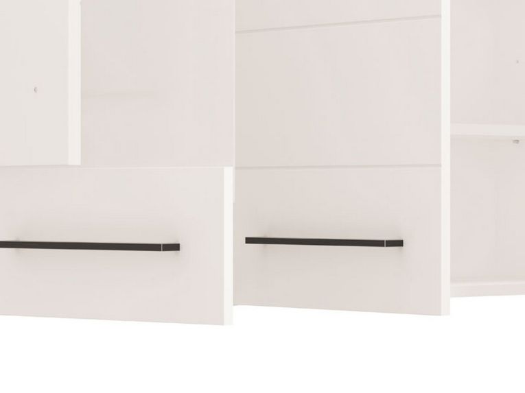 Cucina Bianco Marrone Rovere Con cassetto, Elettrodomestici non inclusi, 8 Ante - Colombo