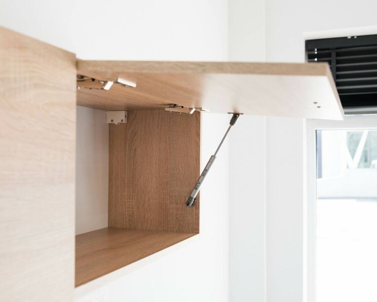 Cucina Marrone Rovere Modulabile un Cassetto, 3 Ripiani - Sora