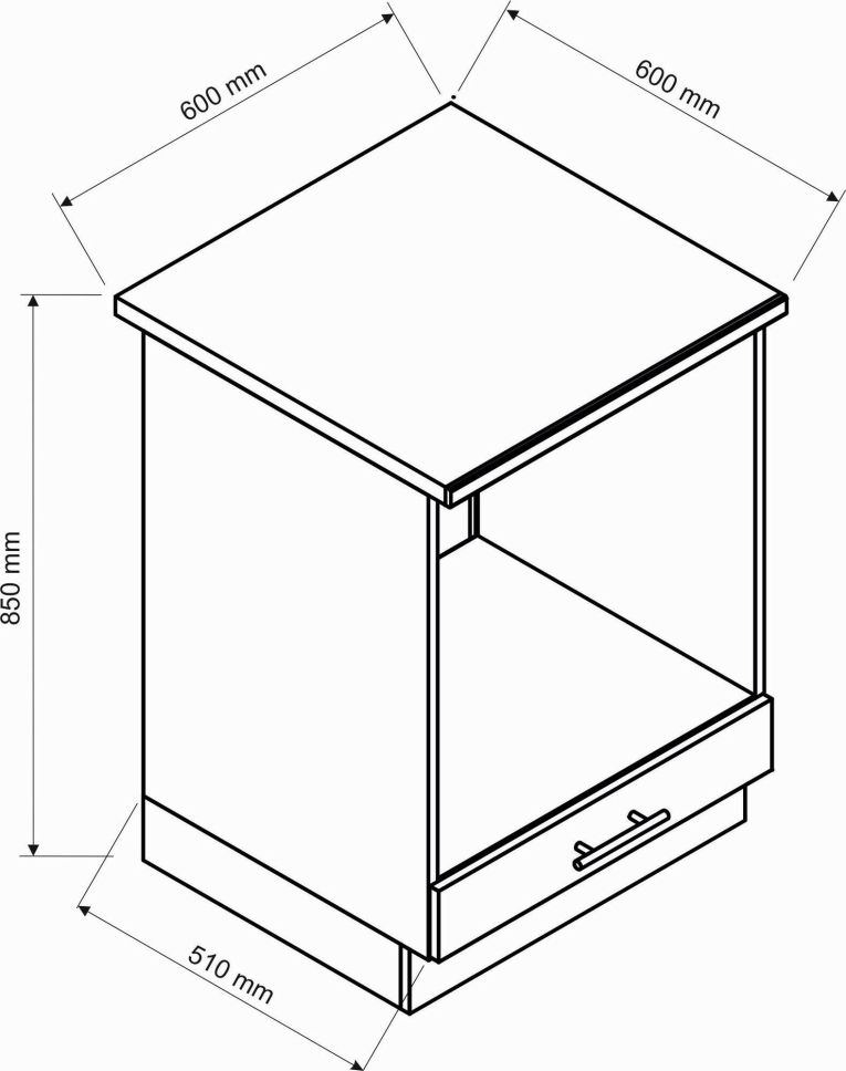 Cucina Nero Antracite Modulabile Con cassetto, Elettrodomestici non inclusi - Miogli