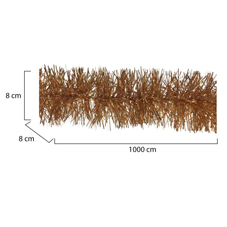 Decorazione da Natale Bill, 1000x8 h8 cm, Rame