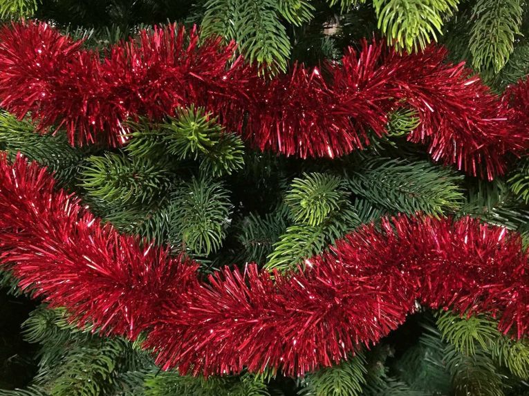 Decorazione da Natale Bill, 1000x8 h8 cm, Rosso