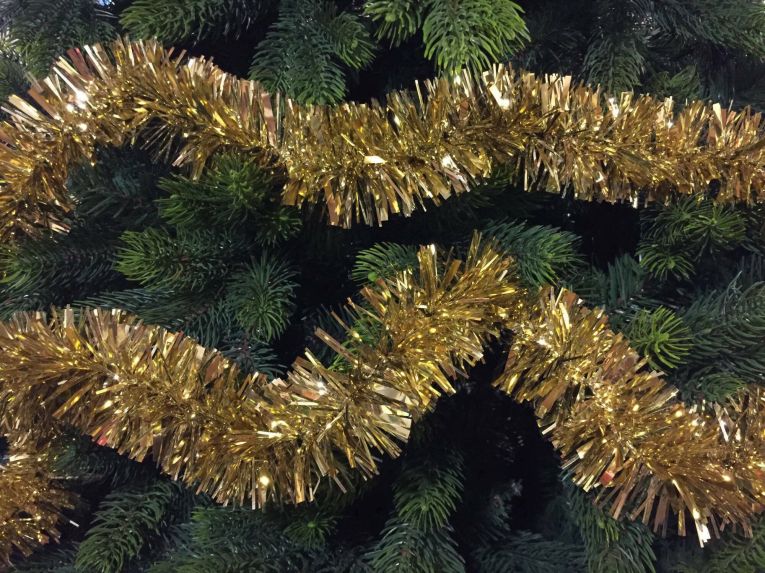 Decorazione da Natale Bonnie, 1000x8 h8 cm, Oro