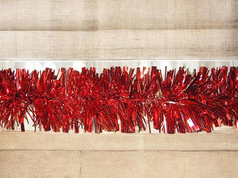 Decorazione da Natale Bonnie, 1000x8 h8 cm, Rosso