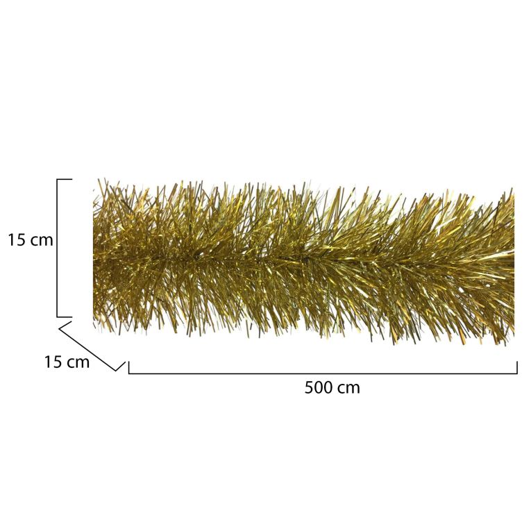 Decorazione da Natale Conching, 500x15 h15 cm, Oro