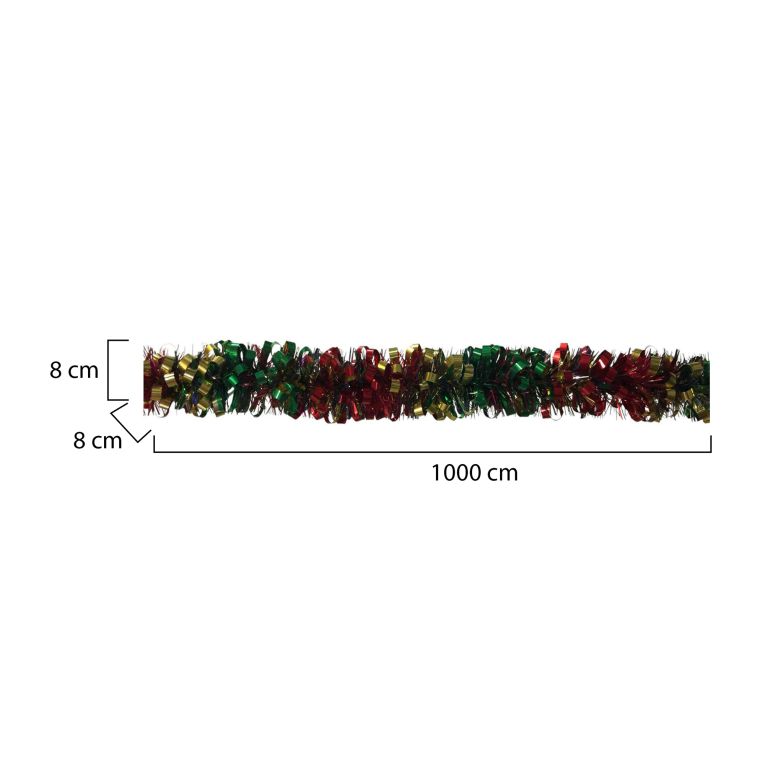 Decorazione da Natale Dolly, 1000x8 h8 cm, Arcobaleno