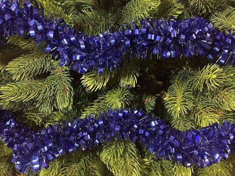 Decorazione da Natale Dolly, 1000x8 h8 cm, Blu