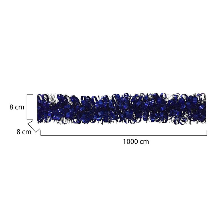 Decorazione da Natale Dolly, 1000x8 h8 cm, Blu