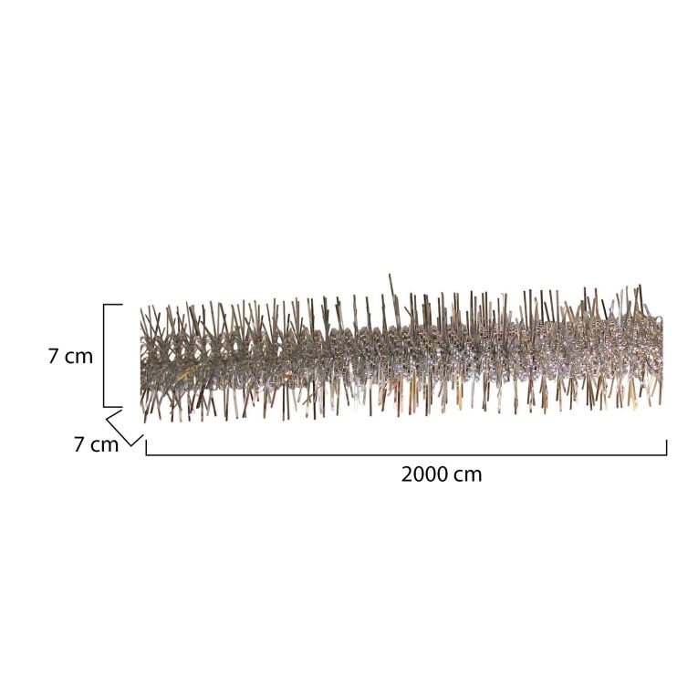 Decorazione da Natale Howard, 2000x7 h7 cm, Argento