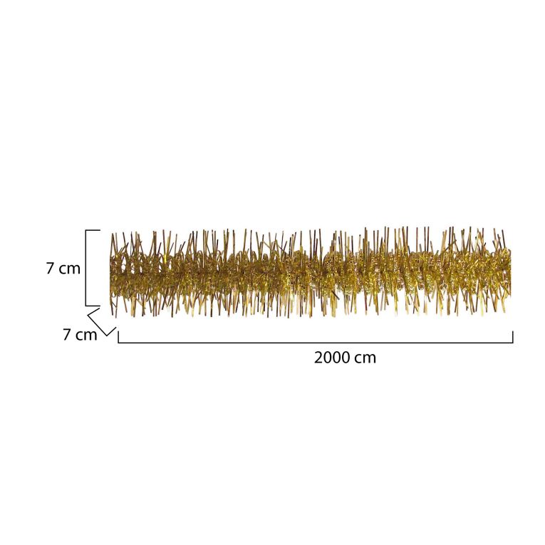 Decorazione da Natale Howard, 2000x7 h7 cm, Oro