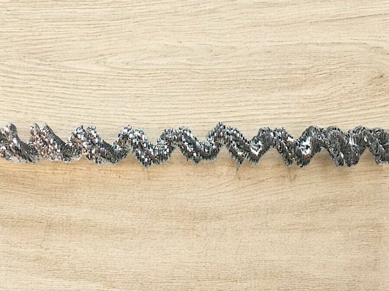 Decorazione da Natale Narda, 2000x7 h7 cm, Argento