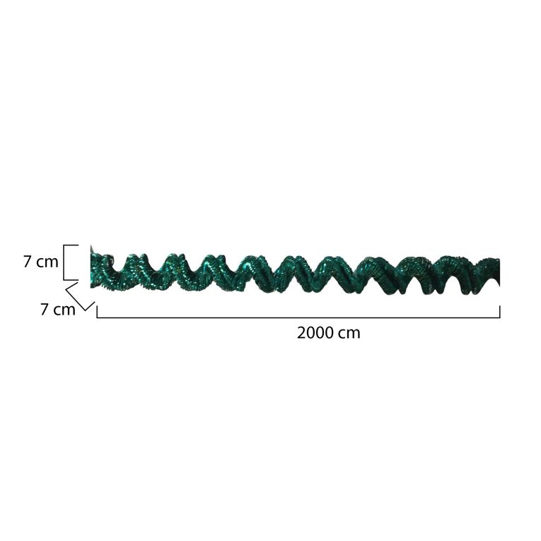 Decorazione da Natale Narda, 2000x7 h7 cm, Verde