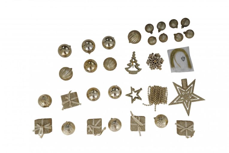 Decorazione da Natale oro, - Canazei
