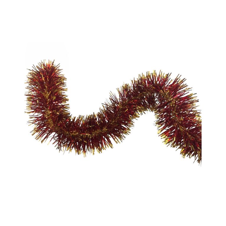 Decorazione da Natale Rolly, 1000x7 h7 cm, Rosso e Oro
