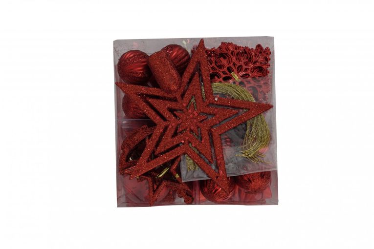 Decorazione da Natale Rosso, - Oleggio