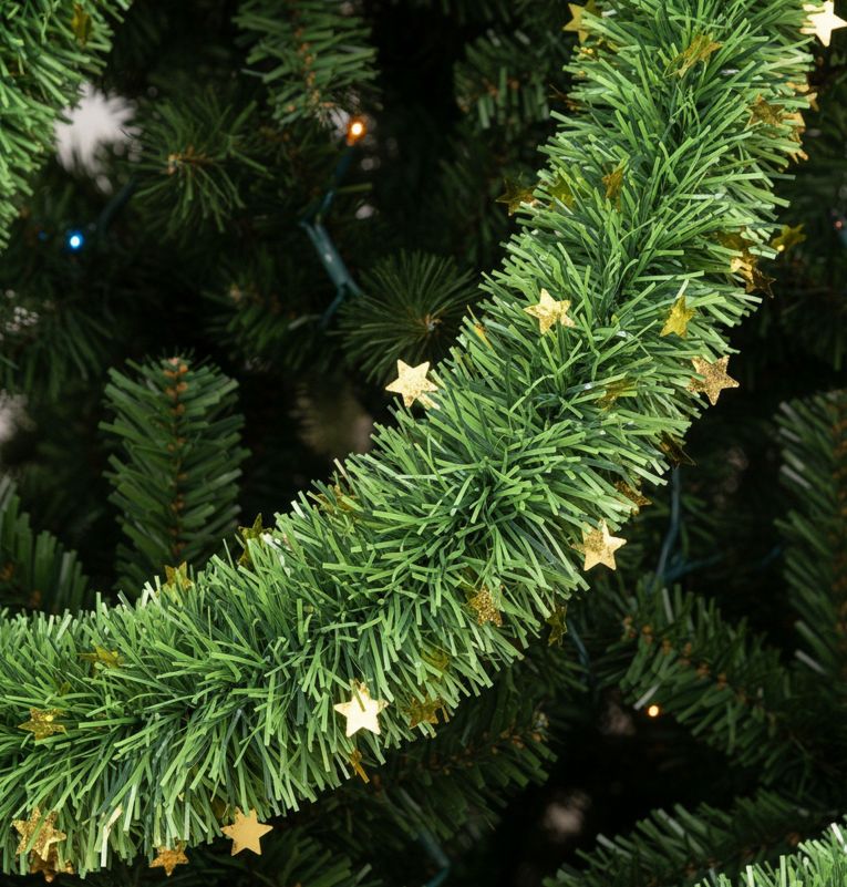 Decorazione da Natale Verde oro Colore Struttura oro, - Faedo