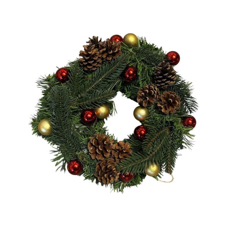 Decorazione da Natale Verde Rosso Colore Struttura Rosso, - Zogno