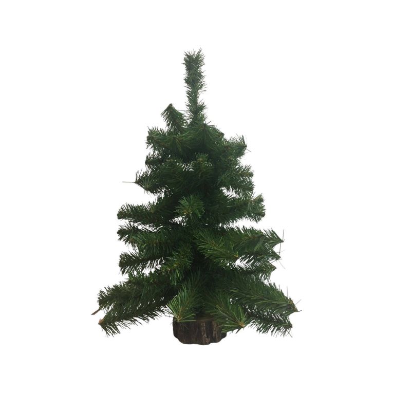 Decorazione da Natale Vizzini, 16x16 h60 cm, Verde e Marrone