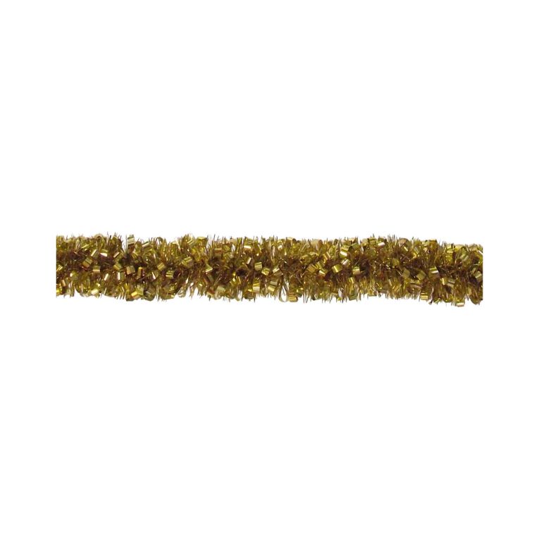 Decorazione da Natale Zinal, Addobbo natalizio, Ornamento da natale, Decorazione festiva, Made in Italy, 1000x8 h8 cm, Oro