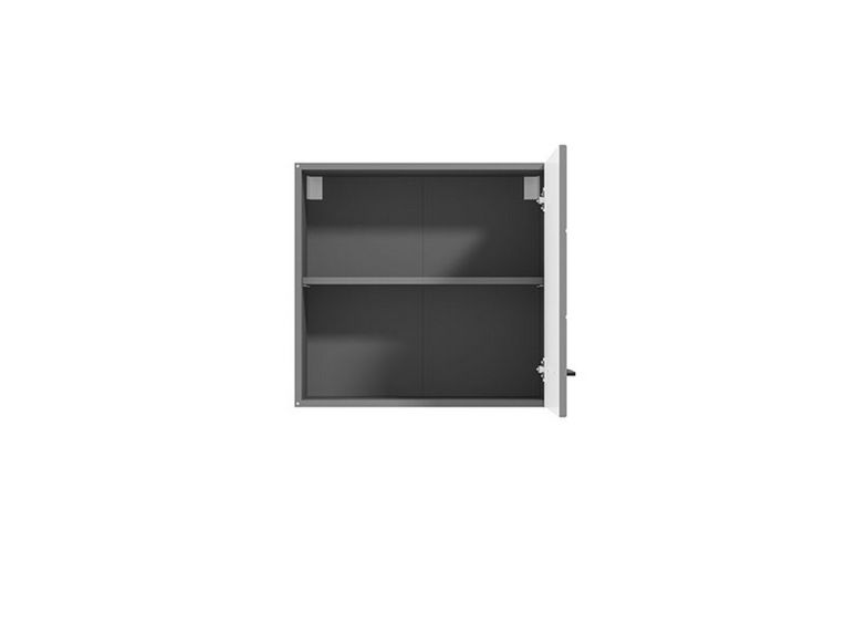 Dispensa da Cucina Grigio un Cassetto un Ripiano 60x30x57h cm, 2 Vani - Moiola