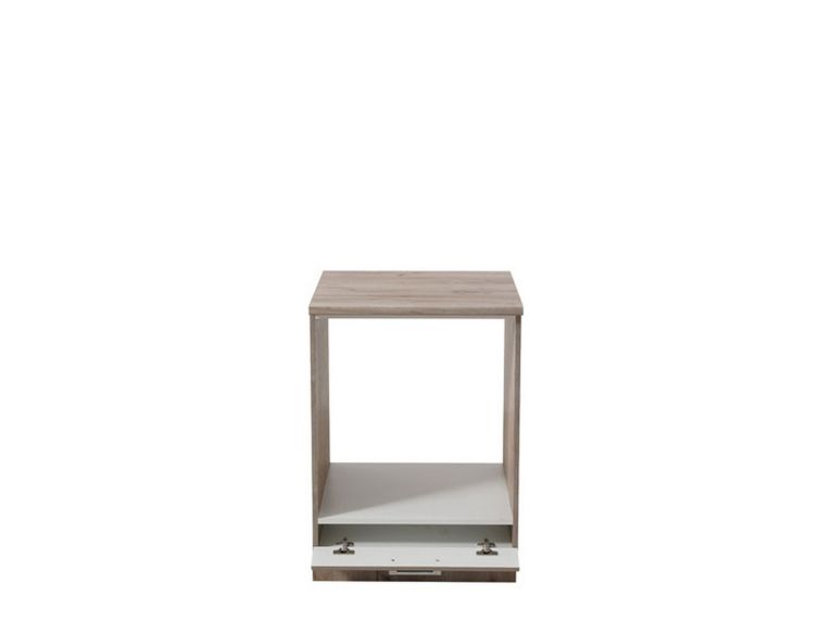 Dispensa da Cucina Marrone Rovere Nodi Beige un Cassetto 2 Ripiani 60x56.5x82h cm, un Vano - Volvera