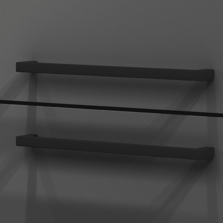 Dispensa multiuso 2 ante 30x165h cm antracite e rovere - Atrax