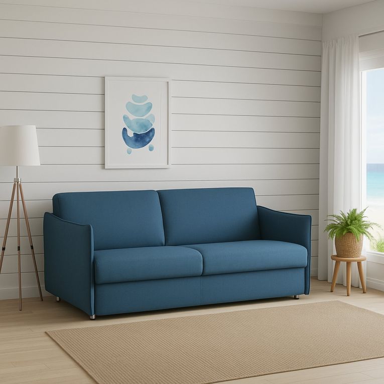 Divano 2 posti blu 160x95x90h cm - Monleale