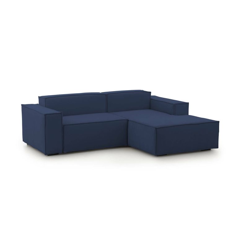 Divano 2 posti blu 220x170x70h cm - Amuleto