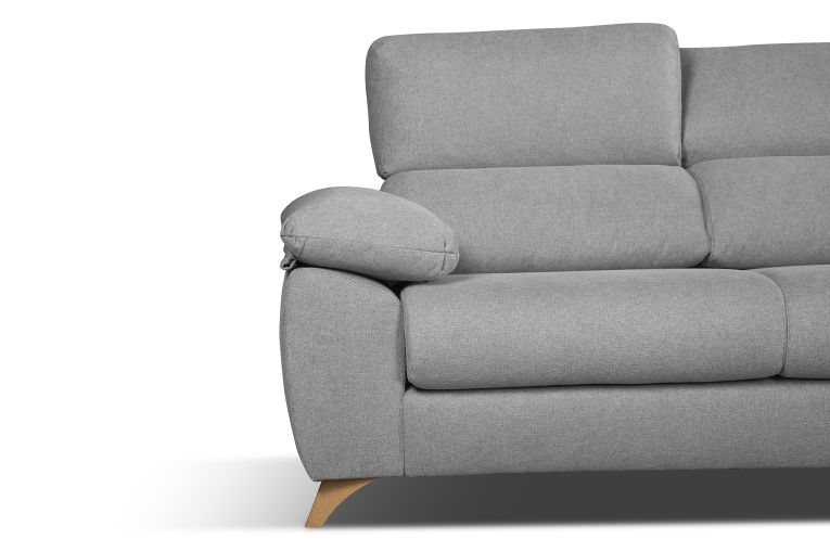 Divano 2 posti grigio 170x85x107h cm - Alien