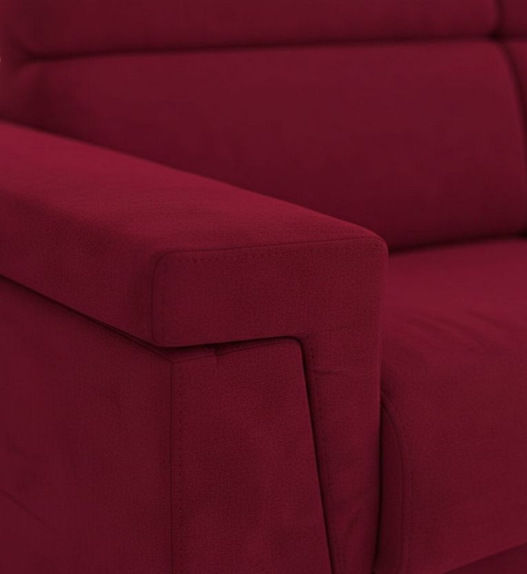 Divano 2 posti rosso 205x95x100h cm - Flaibano