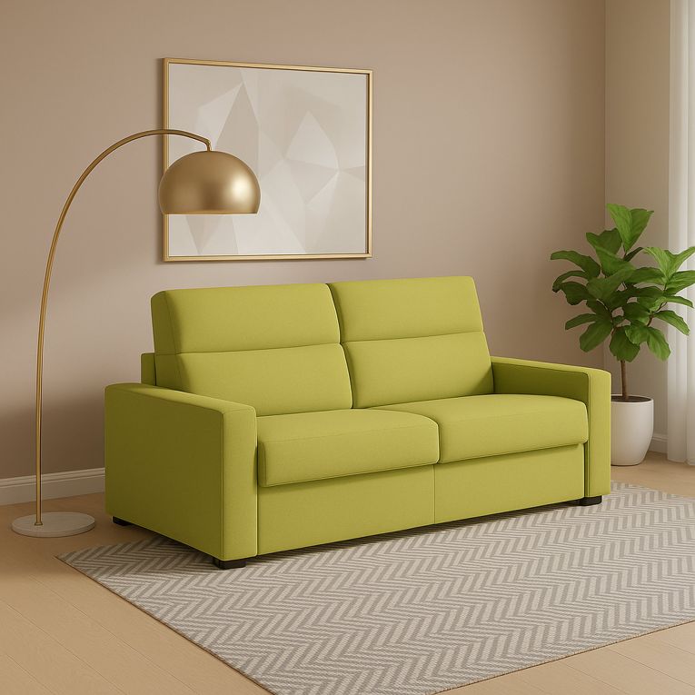 Divano 2 posti verde 180x95x100h cm - Vialfre