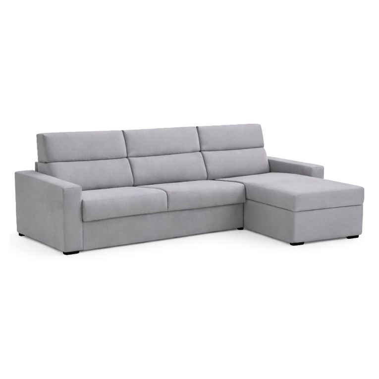 Divano 4 posti grigio 280x160x100h cm - Vigonovo